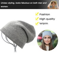 Jesienno-zimowa damska czapka 2022 nowa prosta miękka czapka bez daszka cienkie dzianiny czapka Outdoor Warm zimoodporna moda Bonnet czapka typu Skull Beanie Hat
 4